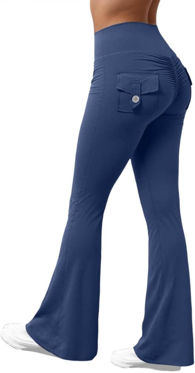 Leggins Flare Bolsillo 3D